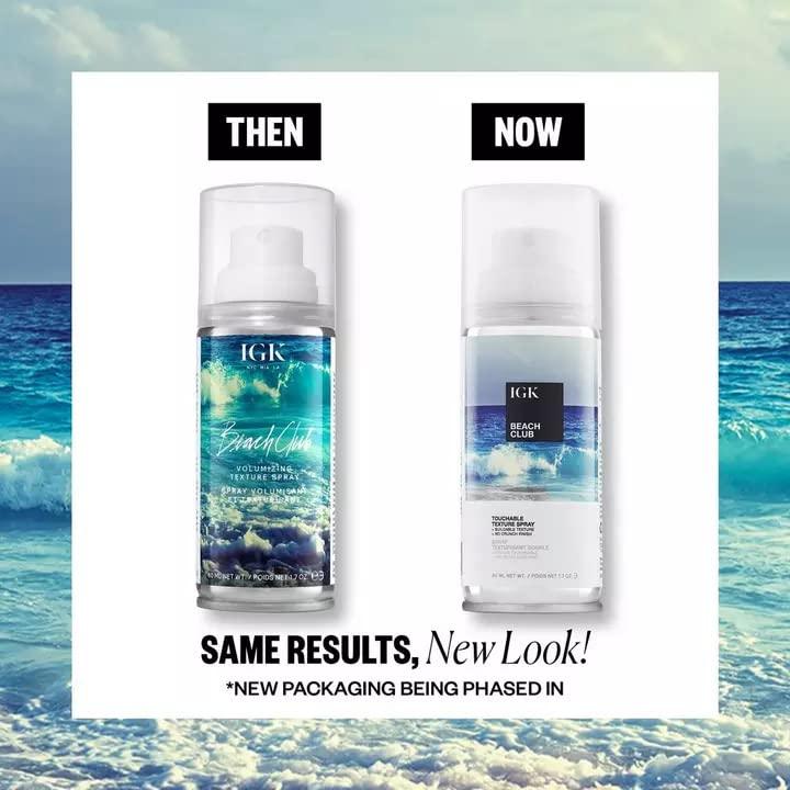 imageIGK BEACH CLUB Touchable Texture Spray Hold Volume Lightweight Vegan Cruelty Free 17 Fl Oz Pack of 1