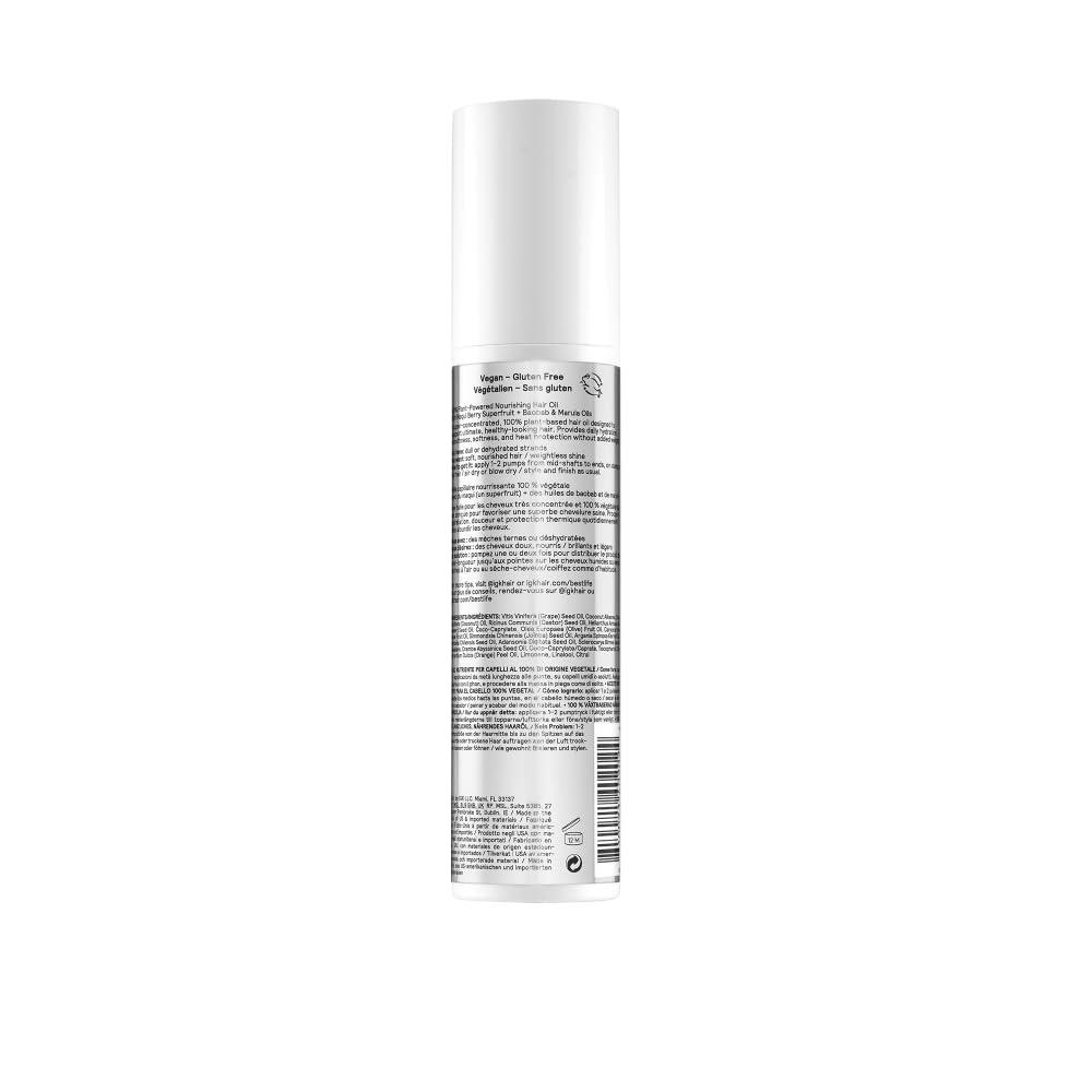 imageIGK BEST LIFE 100 Plant Powered Nourishing Hair Oil Smooth Soften Heat Protectant Vegan Cruelty Free 17 Ounce Pack of 1