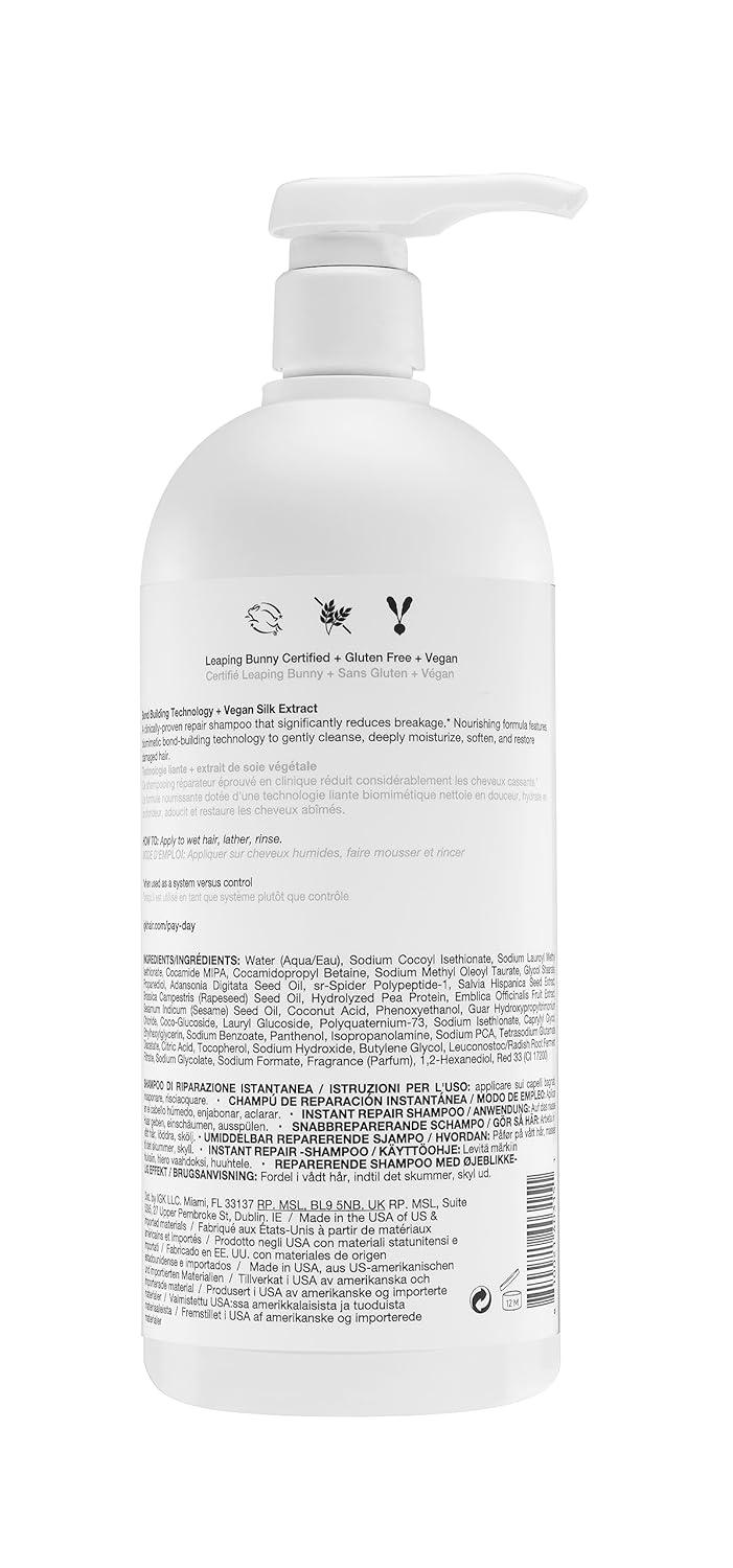imageIGK BLONDE POP Purple Toning Shampoo Brighten Neutralize Brass Vegan Cruelty Free 8 Oz338 Ounce Pack of 1