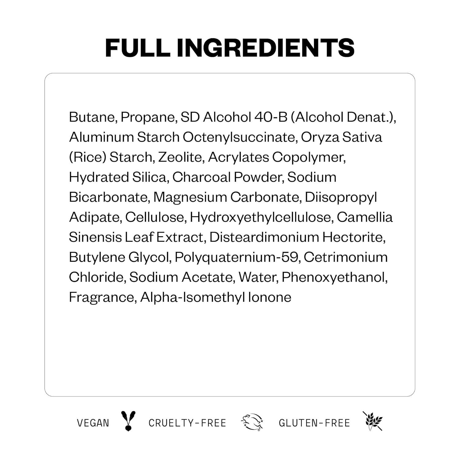 imageIGK FIRST CLASS Charcoal Detox Dry Shampoo for Oily Hair Balances Oil Soothes Scalp Volumizes Vegan Cruelty Free63 Fl Oz Pack of 1