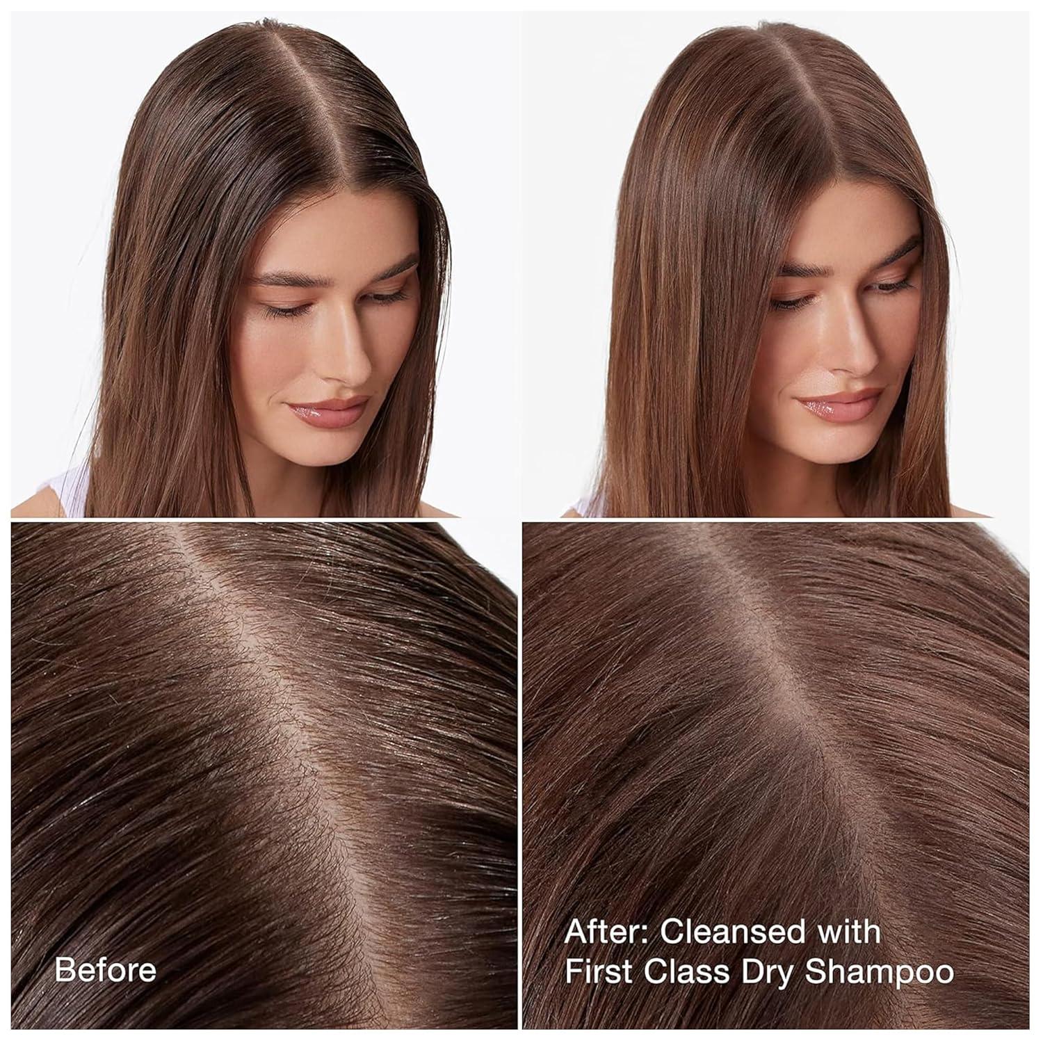 imageIGK FIRST CLASS Charcoal Detox Dry Shampoo for Oily Hair Balances Oil Soothes Scalp Volumizes Vegan Cruelty Free63 Fl Oz Pack of 2