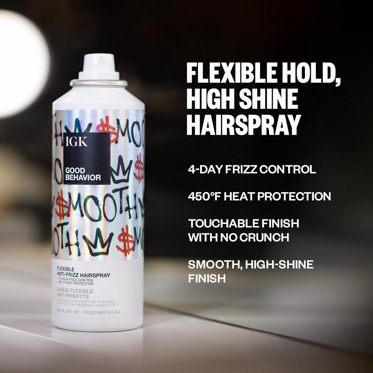 imageIGK GOOD BEHAVIOR Flexible Hairspray