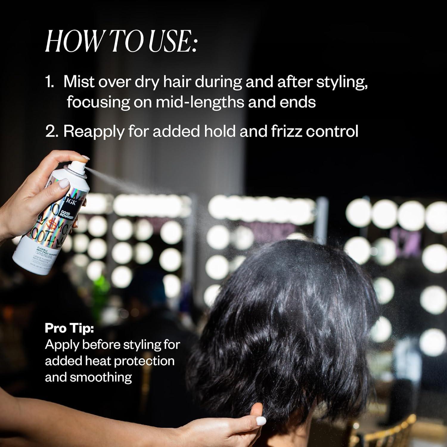 imageIGK GOOD BEHAVIOR Flexible Hairspray