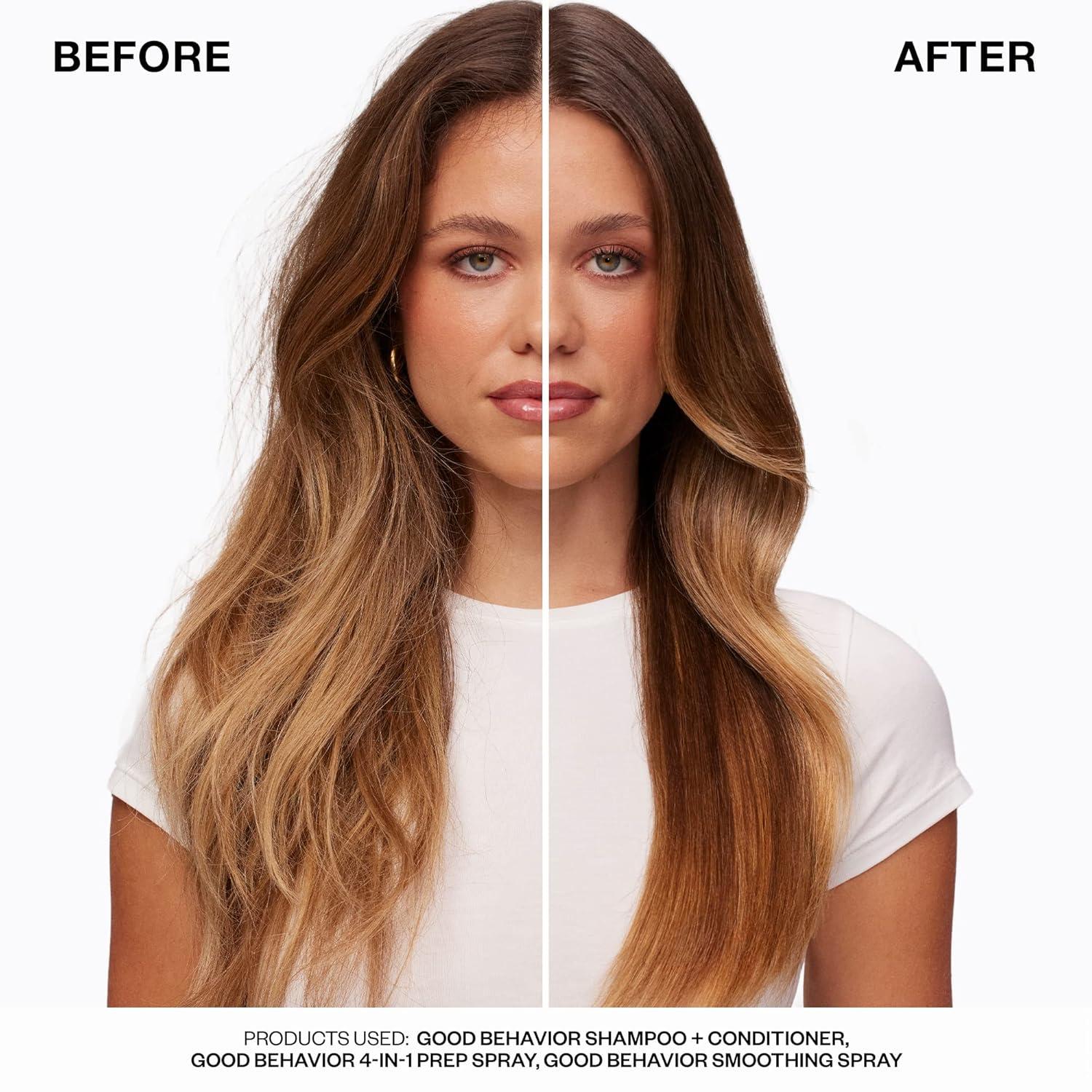 imageIGK GOOD BEHAVIOR Ultra Smooth Conditioner Frizz Control Hydrates Shine Vegan Cruelty Free 338 Fl Oz Pack of 1