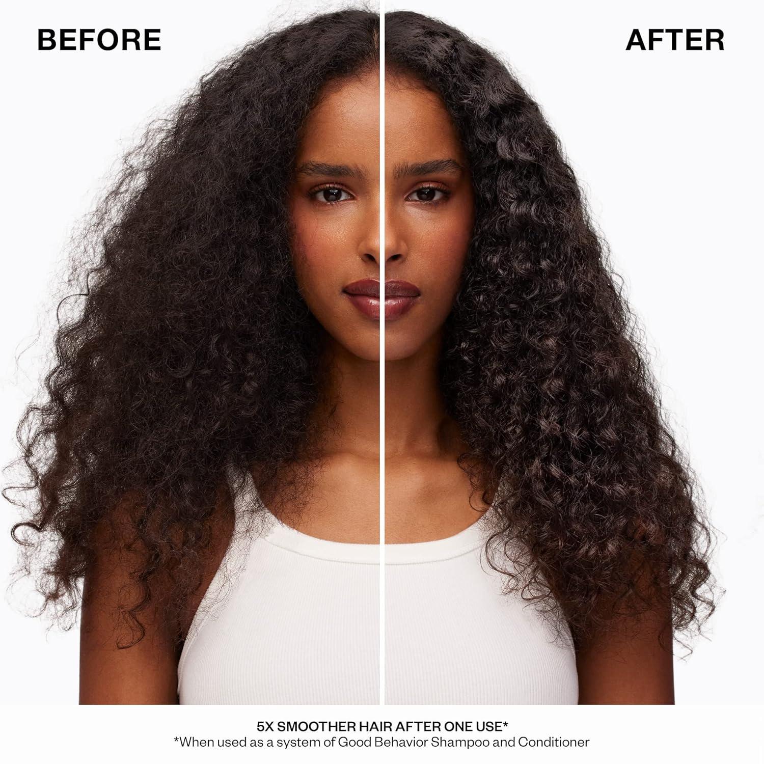 imageIGK GOOD BEHAVIOR Ultra Smooth Conditioner Frizz Control Hydrates Shine Vegan Cruelty Free 8 Fl Oz Pack of 1