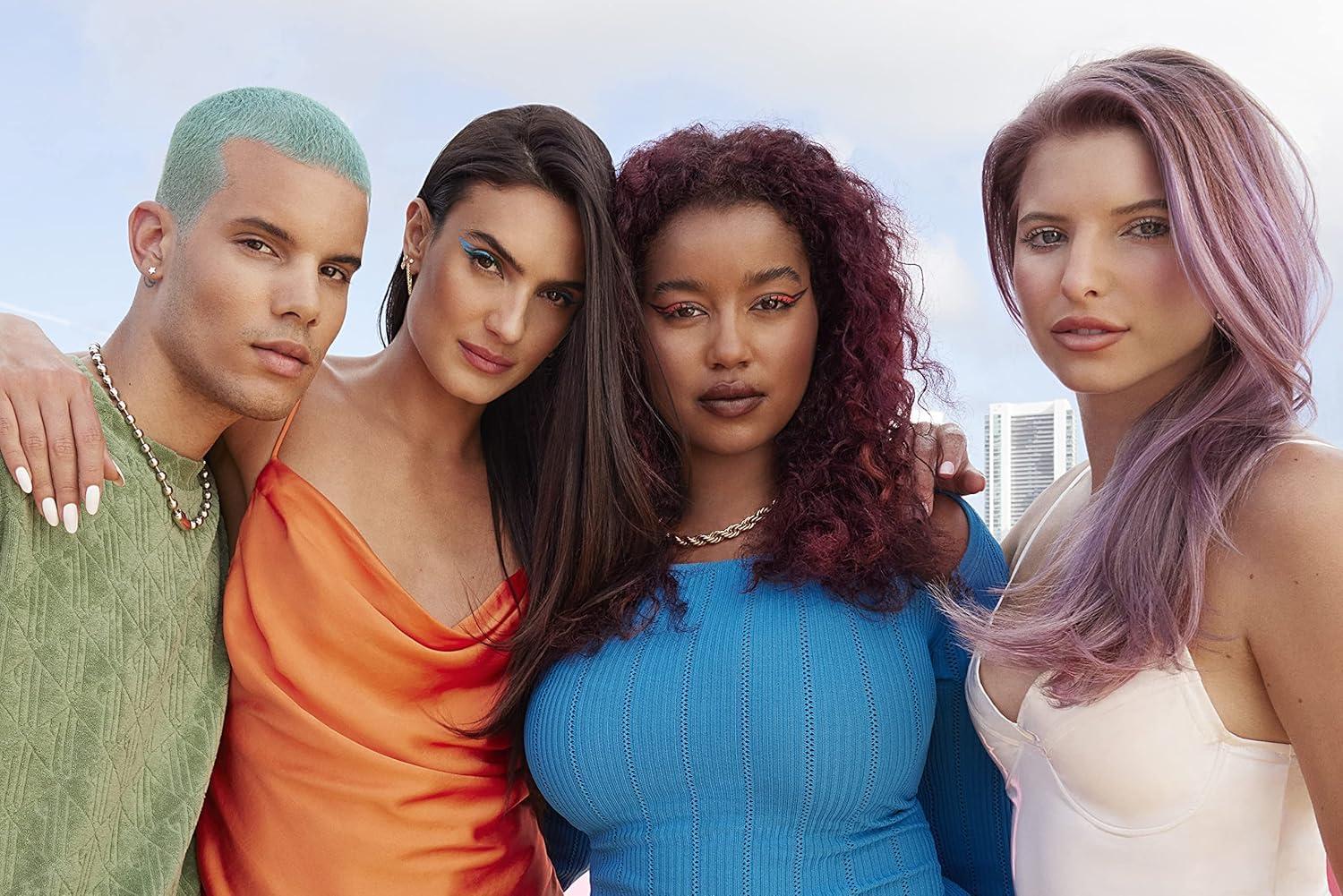 imageIGK Hair Gloss Toner ampamp Color Depositing Mask Vegan Cruelty Free Cyber Tokyo Intense Violet