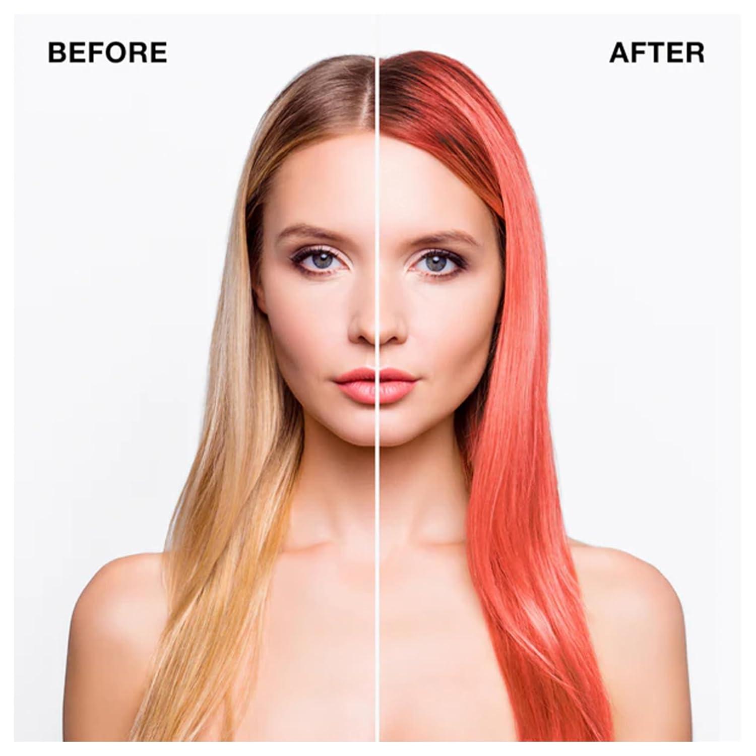 imageIGK Hair Gloss Toner ampamp Color Depositing Mask Vegan Cruelty Free Feelin Peachy Vibrant Peach