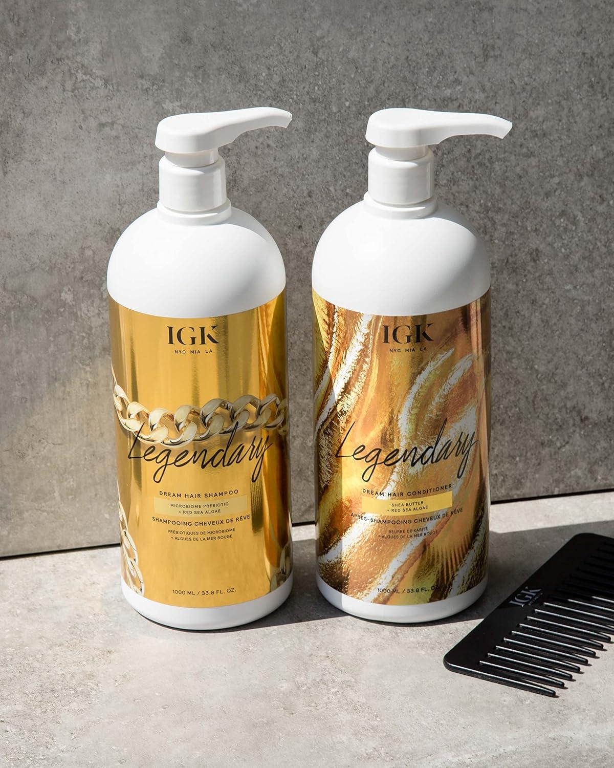 imageIGK LEGENDARY Dream Hair Conditioner Healthy Hydrated Shine Vegan Cruelty Free 338 Fl Oz Pack of 1