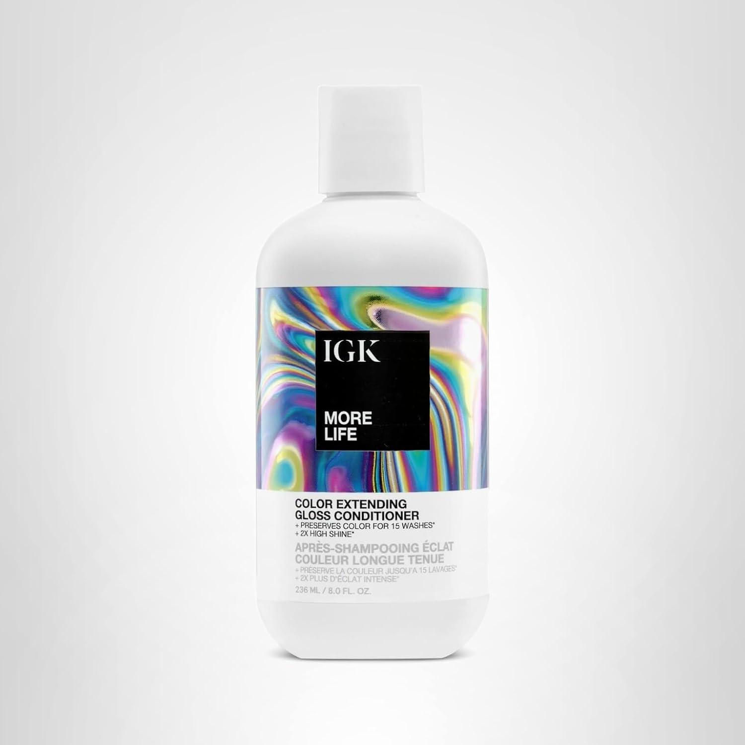 imageIGK MORE LIFE Color Extending Gloss Conditioner8 Fl Oz Pack of 1