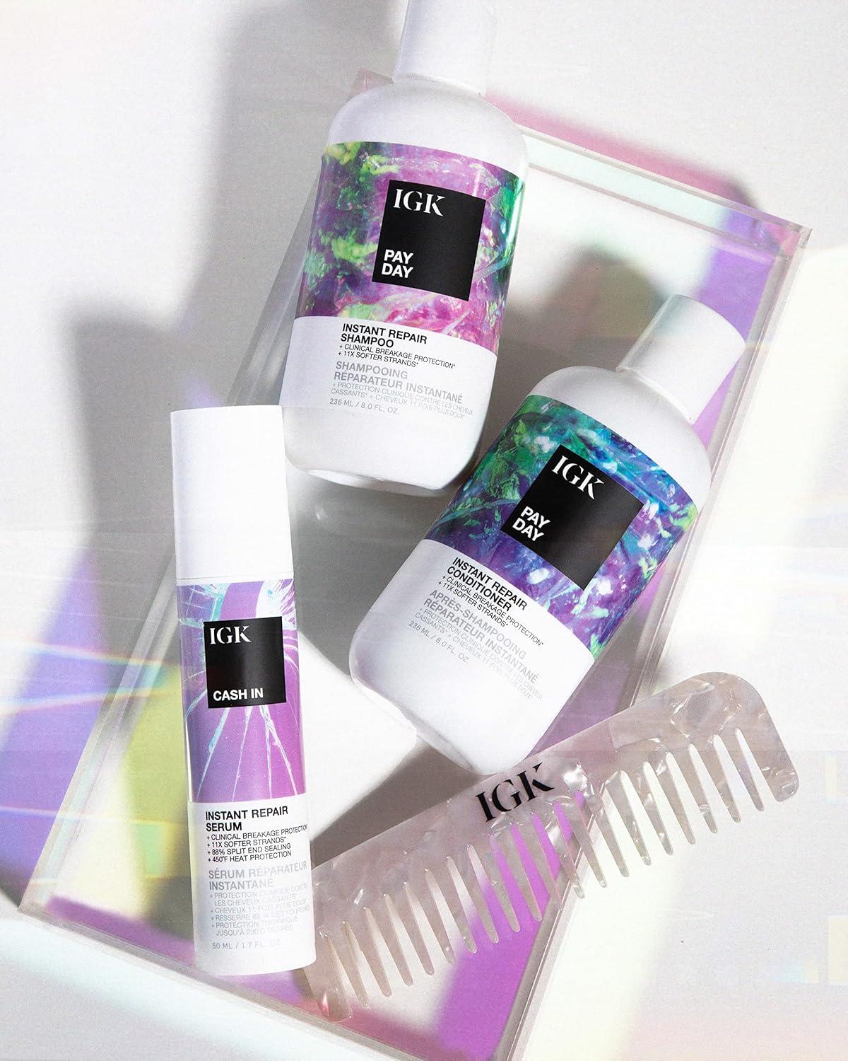 imageIGK PAY DAY Instant Repair Conditioner BondBuilding Damage Repair Vegan Cruelty Free 8 Oz