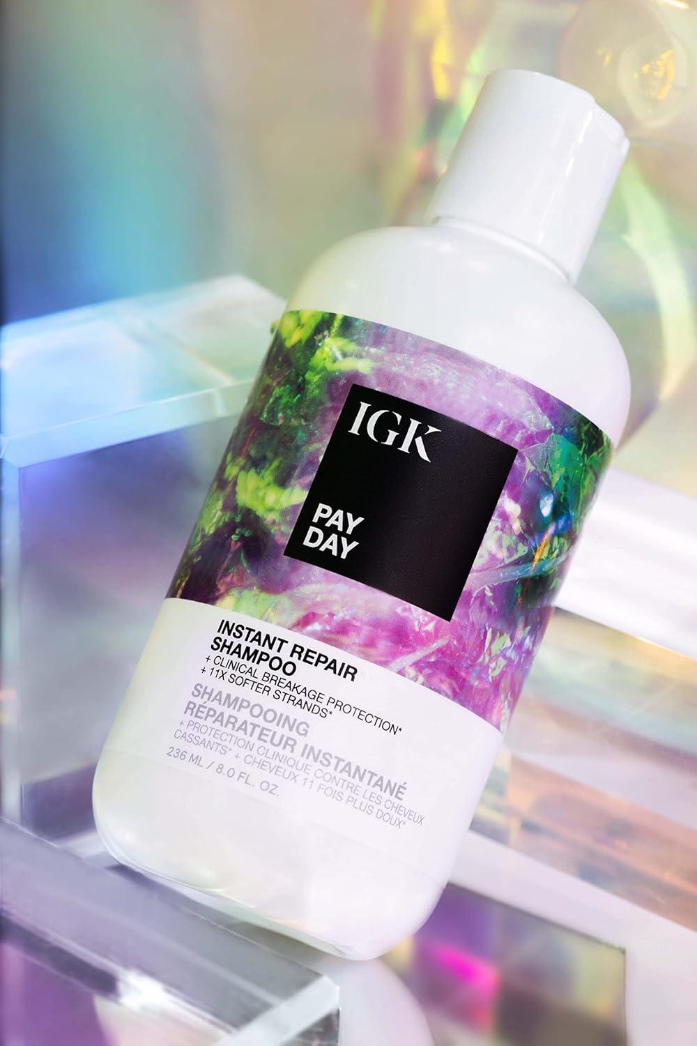 imageIGK PAY DAY Instant Repair Shampoo BondBuilding Damage Repair Vegan Cruelty Free 8 Oz8 Fl Oz Pack of 1