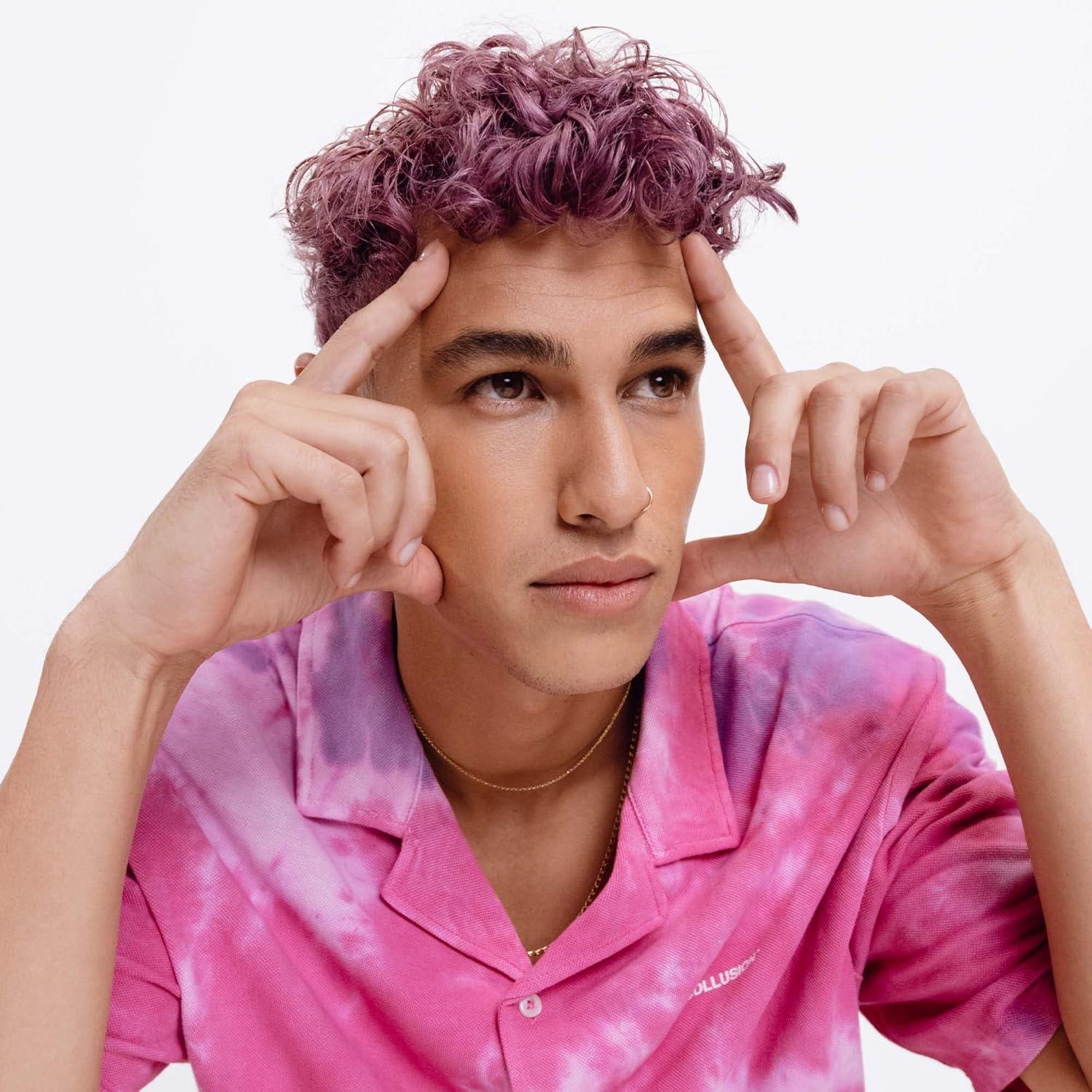 imageIGK Permanent Hair Dye Color Kit 6R Smoky Scarlet Intense Auburn 100 Gray Color Coverage Strengthen Shine Ammonia FreeLight Cool Lavender