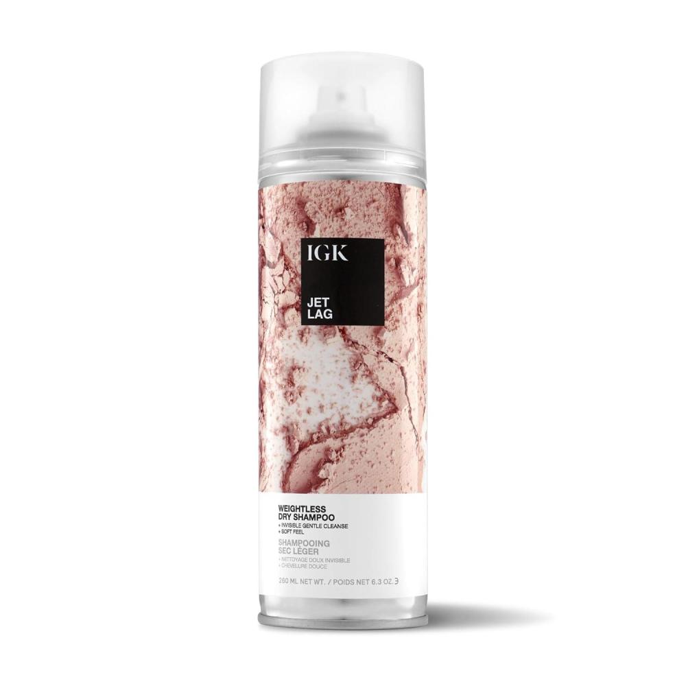 imageIGK JET LAG Invisible Dry Shampoo Weightless Refresh Style Vegan Cruelty Free 63 Fl Oz Pack of 1