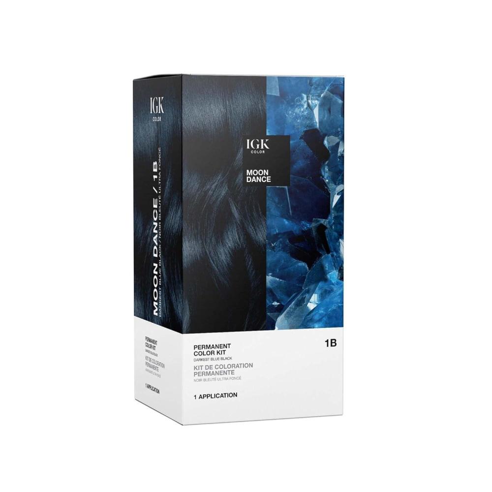 imageIGK Permanent Hair Dye Color Kit  5N Back To Brown  Natural Brown  100 Gray Color Coverage  Strengthen  Shine  Ammonia FreeDarkest Blue Black