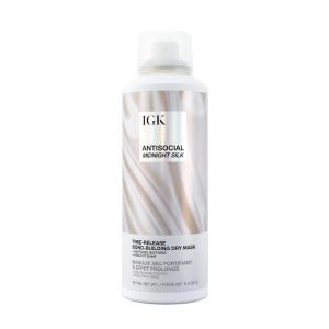 IGK Antisocial Bond-Building Dry Hair Mask, overnight dry hair mask for damaged hair, revive healthy hair, hair treatment, product for hair breakage, vegan protein treatment 5 Oz(Limited Edition Design)