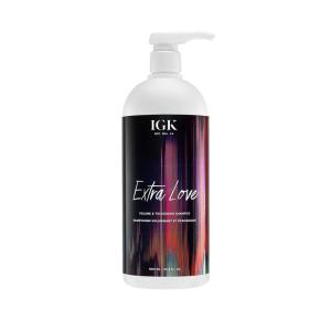 IGK EXTRA LOVE Volume & Thickening Shampoo | Lightweight + Supports Scalp + Balance Oil | Vegan + Cruelty Free | 8 Oz(33.8 Fl Oz (Pack of 1))