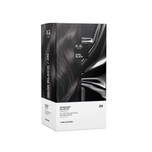 IGK Permanent Hair Dye Color Kit | 5N Back To Brown – Natural Brown | 100% Gray Color Coverage + Strengthen + Shine | Ammonia Free(Almost Black)