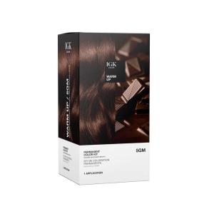 IGK Permanent Hair Dye Color Kit | 5N Back To Brown – Natural Brown | 100% Gray Color Coverage + Strengthen + Shine | Ammonia Free(Golden Mahogany Brown)