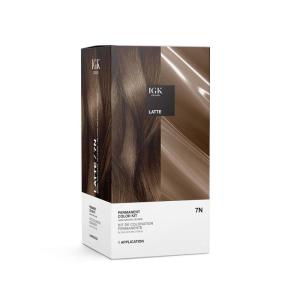 IGK Permanent Hair Dye Color Kit | 9N Pampas Blonde – Light Natural Blonde | 100% Gray Color Coverage + Strengthen + Shine | Ammonia Free(Dark Natural Blonde)